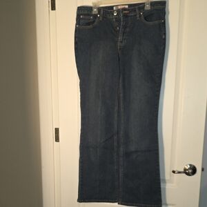 Faded Glory Dark Blue Flare Jeans